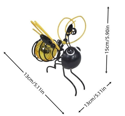 🐞🐝🦋Solar Hanging Insect Simulation Light