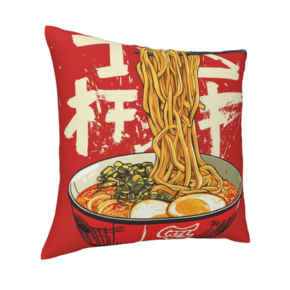 Japanese Ramen Pillow - Food-Themed Creative Home Decor