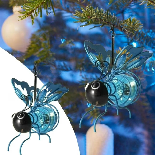 🐞🐝🦋Solar Hanging Insect Simulation Light