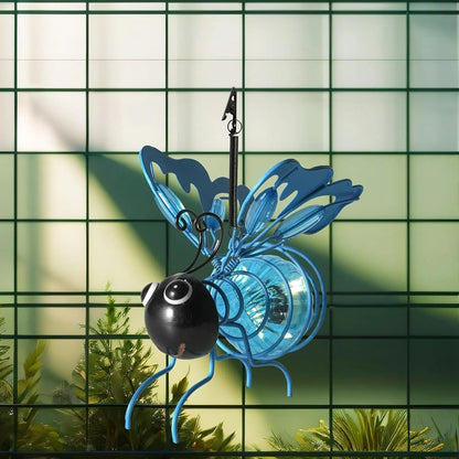 🐞🐝🦋Solar Hanging Insect Simulation Light