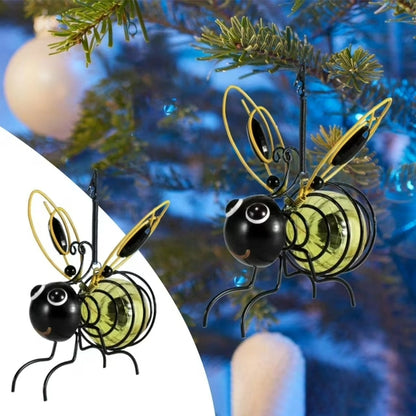 🐞🐝🦋Solar Hanging Insect Simulation Light